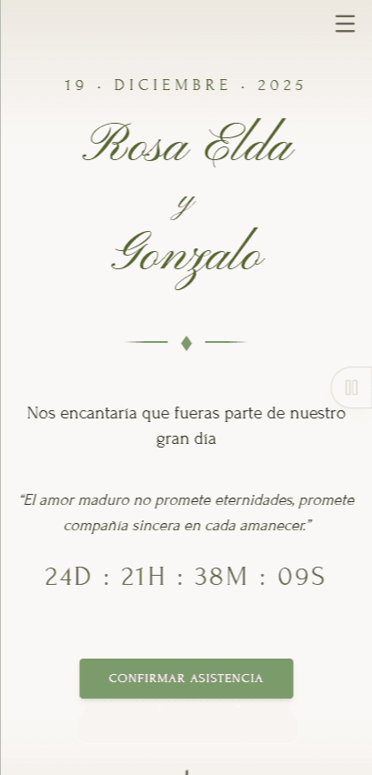 Portada de invitación